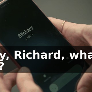 Hey, Richard, what's up?
