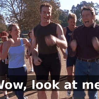 Wow, look at me!