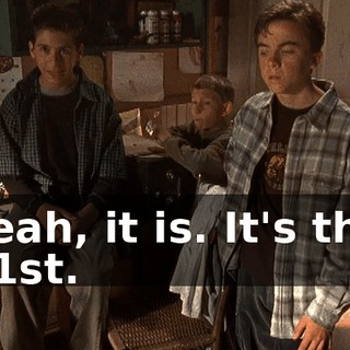 Yeah, it is. It's the 31st.