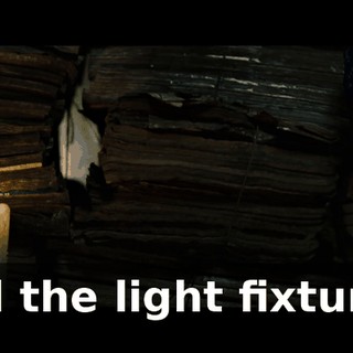 and the light fixtures.
