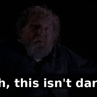 Oh, this isn't dark.