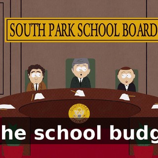 to the school budget?