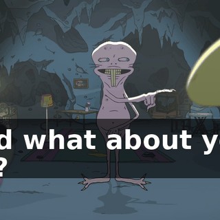 And what about you, sir?