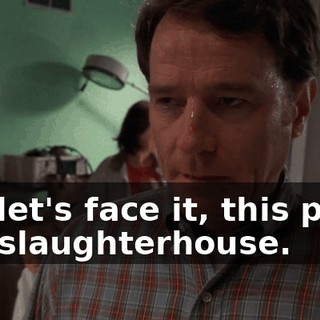 but let's face it, this place is a slaughterhouse.