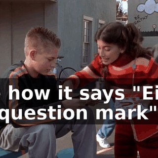 See how it says "Eight till question mark"?