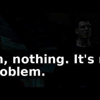Oh, nothing. It's no problem.