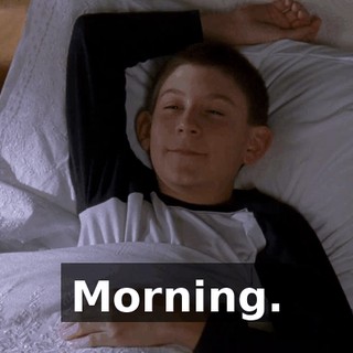 Morning.