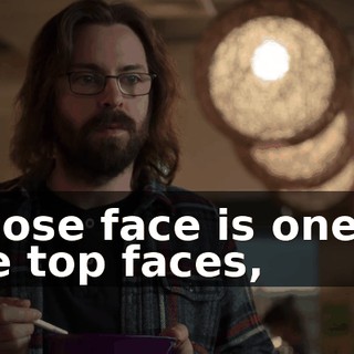 whose face is one of the top faces,
