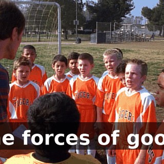 The forces of good!