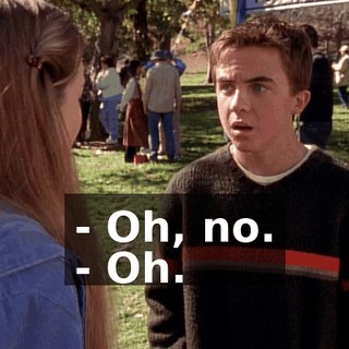 - Oh, no. - Oh.
