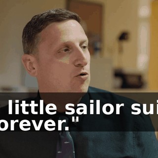 a little sailor suit forever."