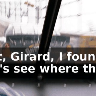 All right, Girard, I found you. Now let's see where this goes.