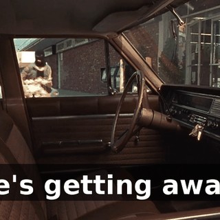 He's getting away!