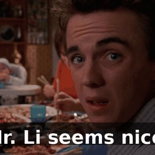 Mr. Li seems nice.