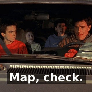 Map, check.