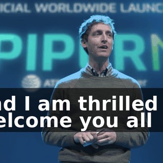 and I am thrilled to welcome you all