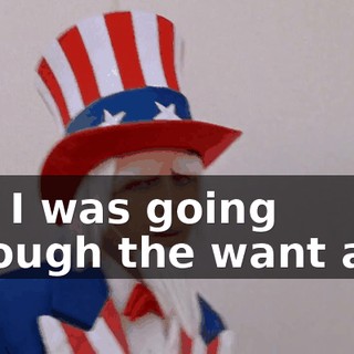 but I was going through the want ads,