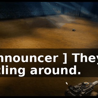 [ Announcer ] They're circling around.