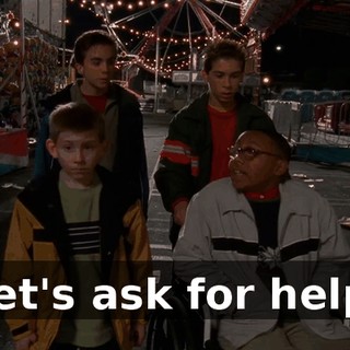 Let's ask for help.