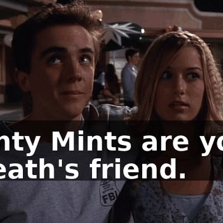 ♪ Minty Mints are your breath's friend. ♪