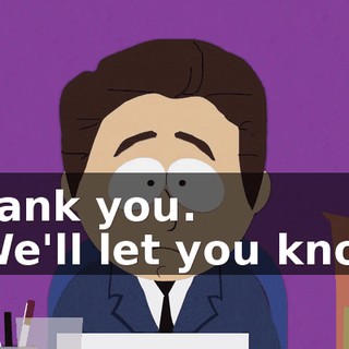 Thank you. - We'll let you know.