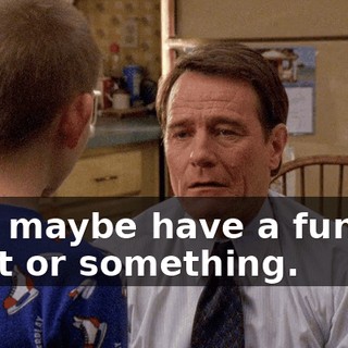 Like maybe have a funeral for it or something.