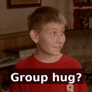 Group hug?