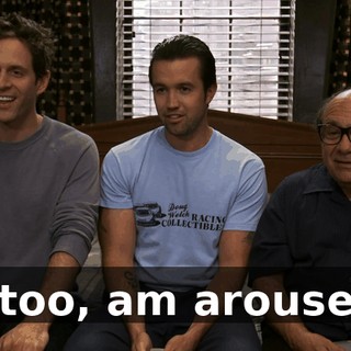 I, too, am aroused.