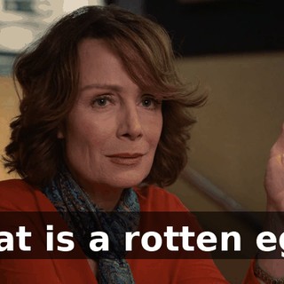 That is a rotten egg.
