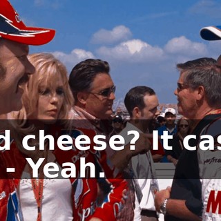 - Liquid cheese? It cascaded down? - Yeah.