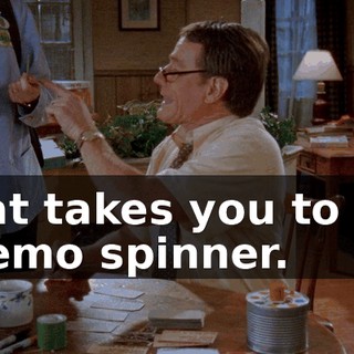 That takes you to the Chemo spinner.