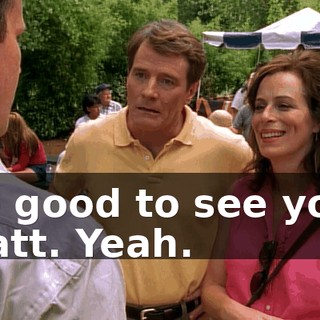 So good to see you, Matt. Yeah.