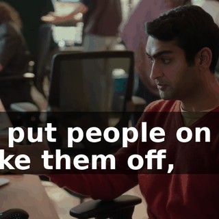 to put people on or take them off,