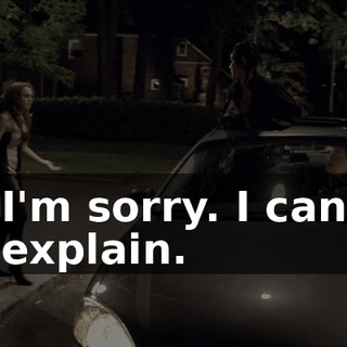 I'm sorry. I can explain.