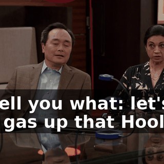I'll tell you what: let's just gas up that HooliJet,