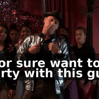 I for sure want to party with this guy.
