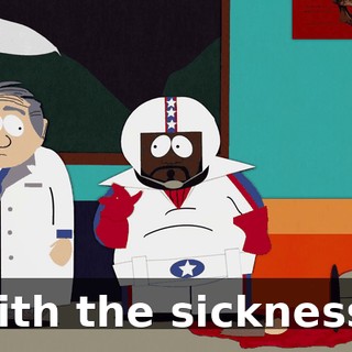 with the sickness?