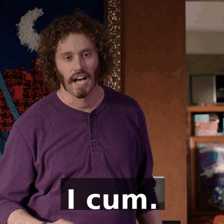 I cum.