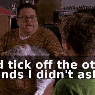 And tick off the other friends I didn't ask?
