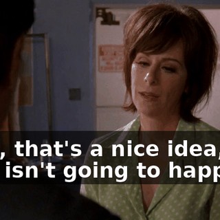 Well, that's a nice idea, but that isn't going to happen.