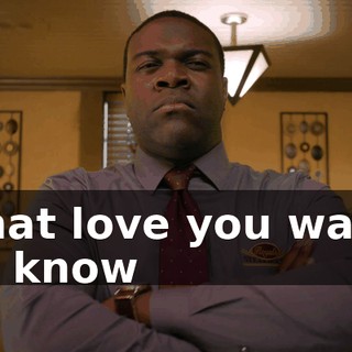 ♪ That love you want to know ♪