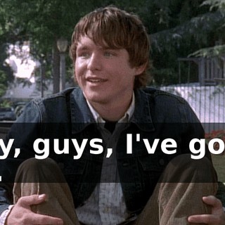 Hey, guys, I've gotta go.