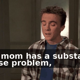 Our mom has a substance abuse problem,