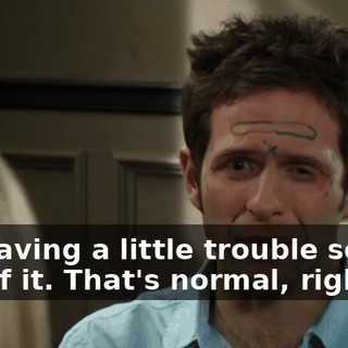 I'm having a little trouble seeing out of it. That's normal, right?