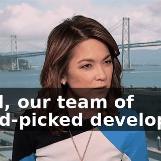 Well, our team of hand-picked developers