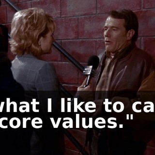 what I like to call "core values."