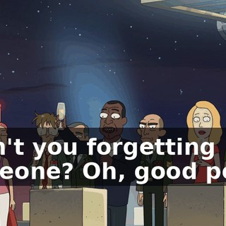 Aren't you forgetting someone? Oh, good point.