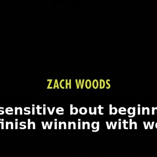 ♪ We sensitive bout beginning, we finish winning with words ♪