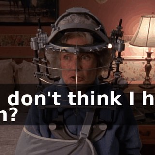 You don't think I have pain?