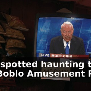 was spotted haunting the old Boblo Amusement Park.